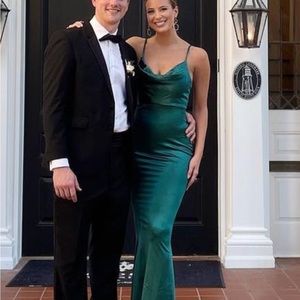 Hello Molly Emerald Green Formal Dress